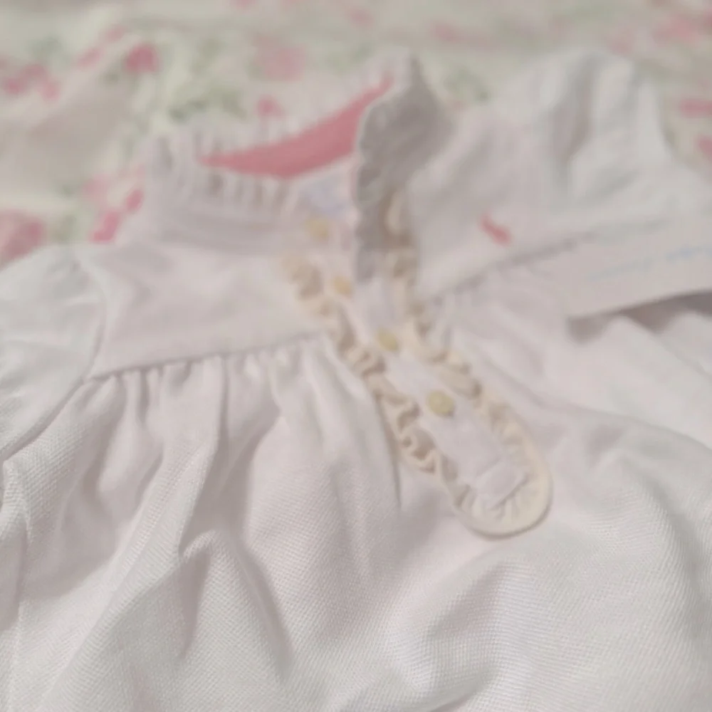 Ralph Lauren While Baby Girl Romper | Size 9M